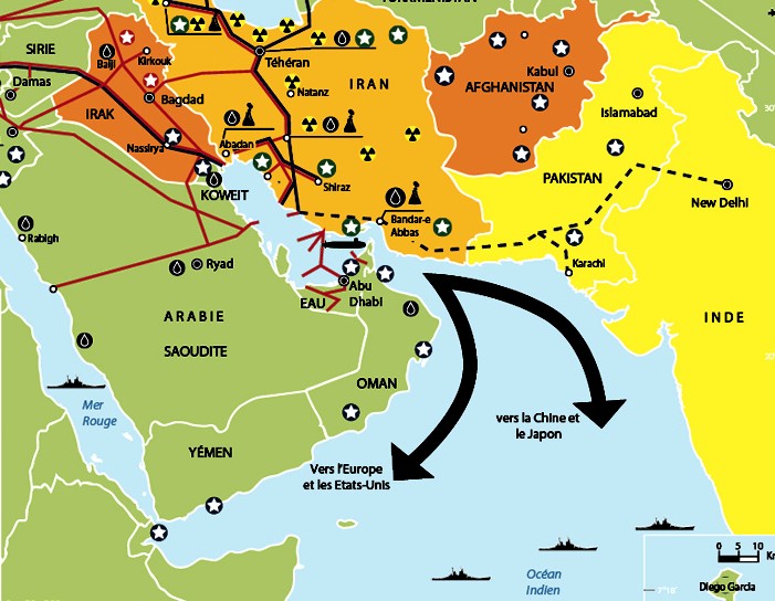 C’est officiel : l’Iran échange son pétrole contre de l’or  Detroit ormuz guerre